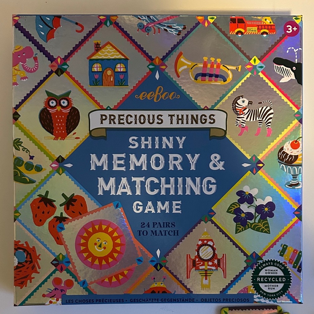 Shiny Memory & Matching Game - Multicolor